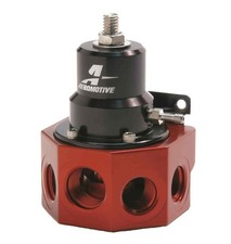 Aeromotive A2000 Carbureted Bypass 4-port Regulator Redblack