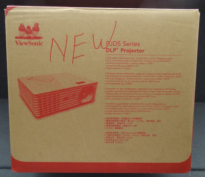 NEW ViewSonic PJD5 Series PJD5134 HDMI DLP Projector 3-D Ready Dynamic VS14928