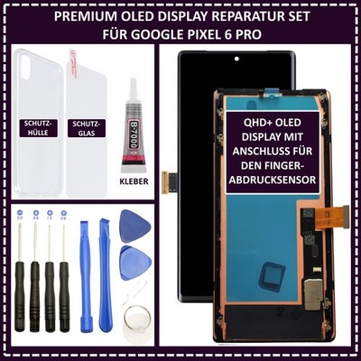 OLED Display für Google Pixel 6 Pro QHD+ Bildschirm Touch Screen LCD Front Glas