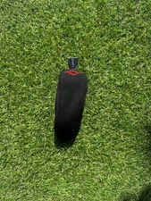 Golf club head covers for 3/4 hybrid. Brand New. Black with Red accent.