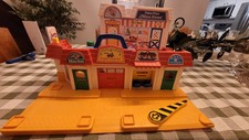 Fisher Price Little People Main Street Play set 1986 Vintage