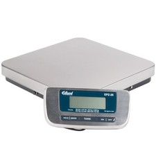 Edlund EPZ-20 20 lb Digital Pizza Scale 12-1/4" x 12-1/2" Stainless Steel