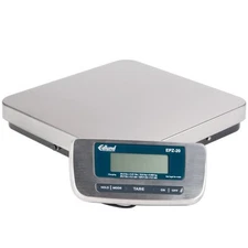 Edlund EPZ-20 20 lb Digital Pizza Scale 12-1/4" x 12-1/2" Stainless Steel
