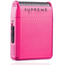 Supreme Trimmer Solo Mens Single Foil Shaver STF101  Barber  Home use  Pink