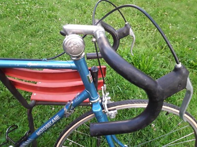 Vélo Course Vintage Motobecane – T53 Cadre Acier Vert – 10 Vitesses – Made In France