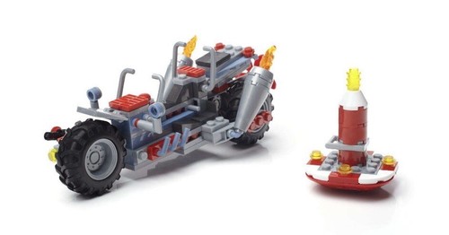 DESPICABLE ME MEGA CONSTRUX GRU’S WATER MOTORBIKE 186 Pcs AGES 7+ - Picture 4 of 7
