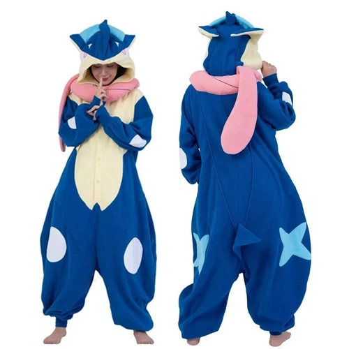 Adults Pokemon Costume Kigurumi Pajamas Sleepwear Pyjamas Pikachu Gengar Cosplay - Picture 59 of 65