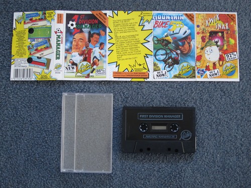 Amstrad CPC - 1st Division Manager (cassette) - Photo 2/3