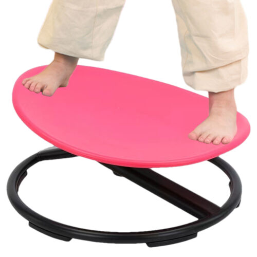 Autistic Kids Spinning Chair 220 lbs Non Slip Sensory Swivel Chair Pnk - Picture 6 of 11