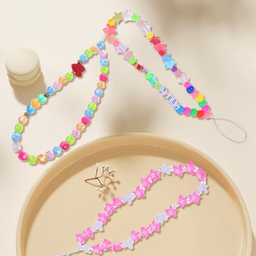 3Pcs Telefon Lanyard Handgelenk Sterne Strap Handy Hängen Gurt - Zdjęcie 5 z 12