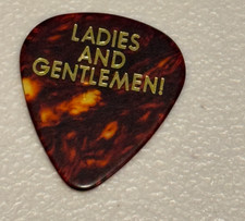 MR. ERIC CLAPTON GUITAR PICK 1990 WORLD TOUR STAGE PLECTRUM LADIES AND GENTLEMEN