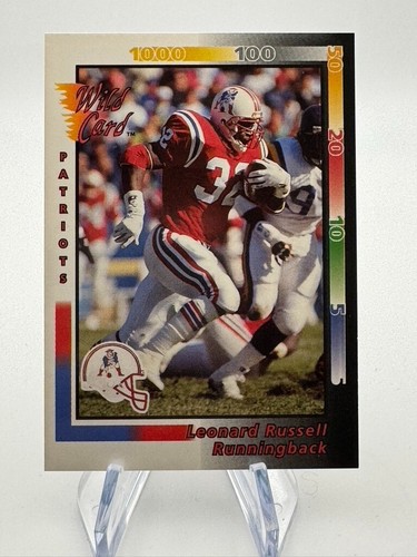 1991-92 Wild Card Football Card + Inserts - You Pick - Picture 43 of 82