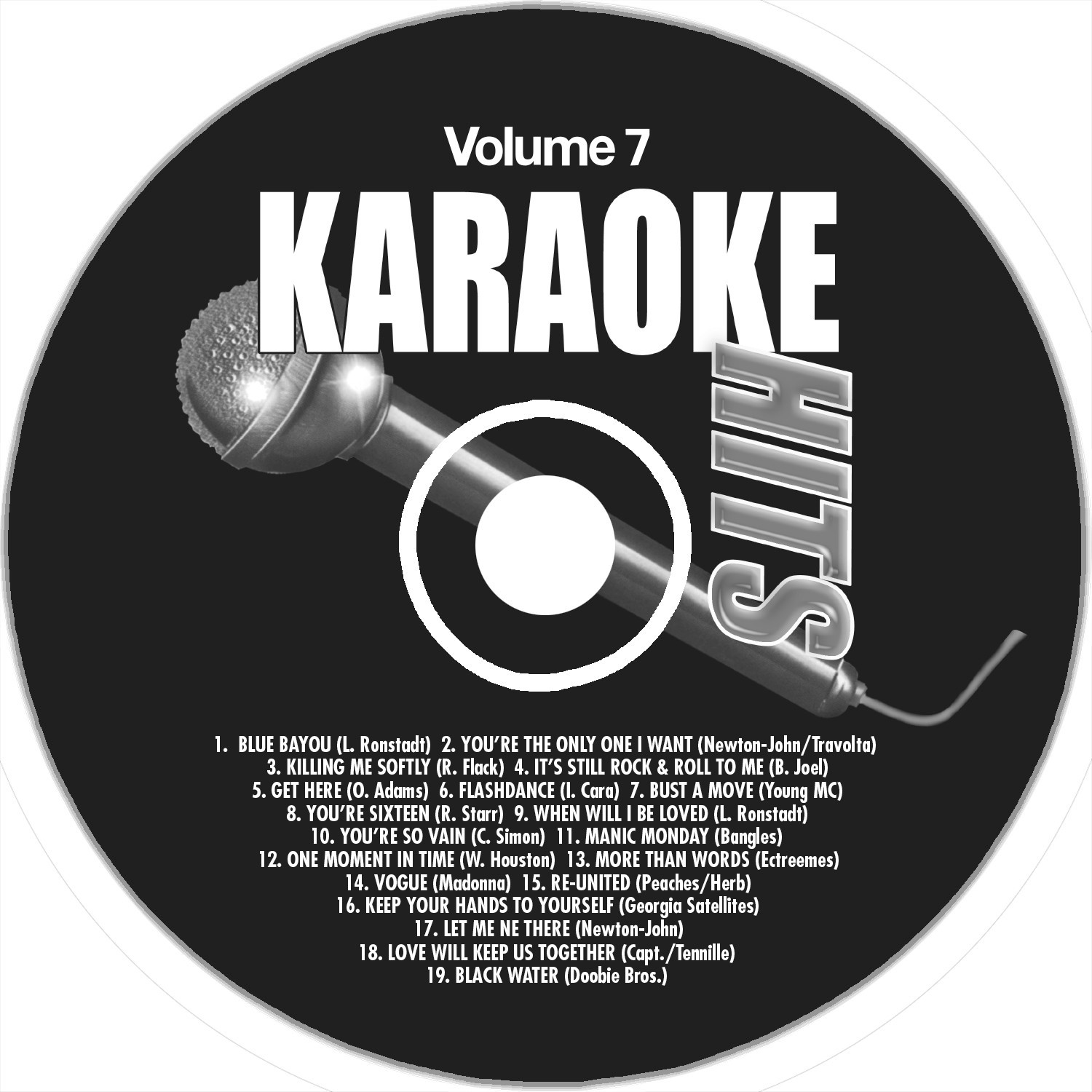Karaoke Hits CDG vol789,Mixed tracks Country,Pop,oldies 3 Disc new