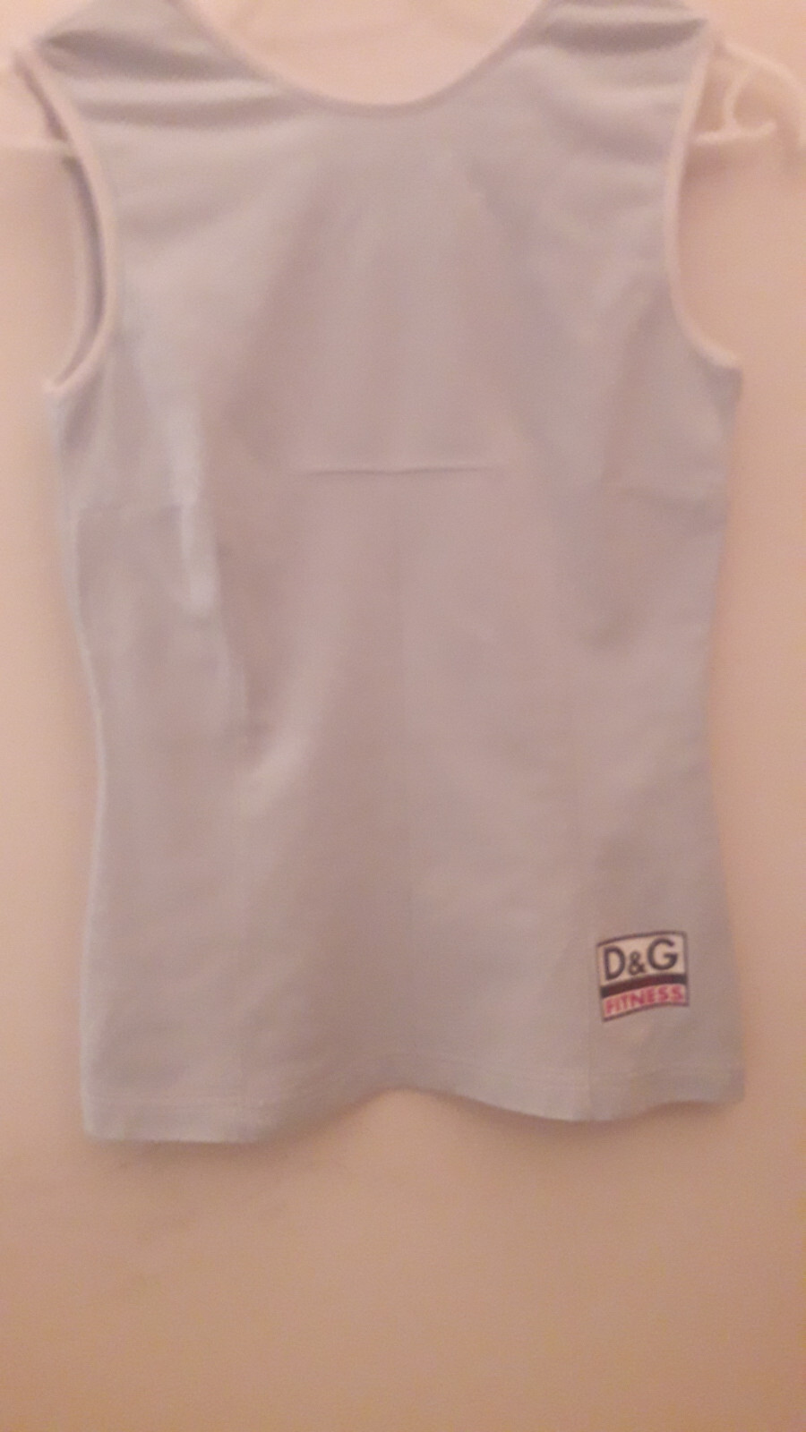 RRP$600 Authentic Dolce & Gabbana Fitness Women's T-Shirt Blouse in Light Blue