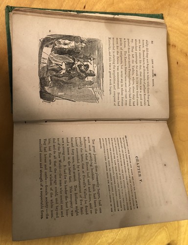 1876 Daniel Boone And The Hunters Of Kentucky, W. H. Bogart Antique Book - Picture 11 of 12