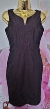AMAZING BLACK PURPLE NEXT ELEGANT WORK PARTY WOMENS LADIES DRESS SIZE 6 XS 34 