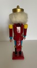 Vintage Erzgebirge Nutcracker King Wooden Military 13.5 In Tall West Germany — photo 3