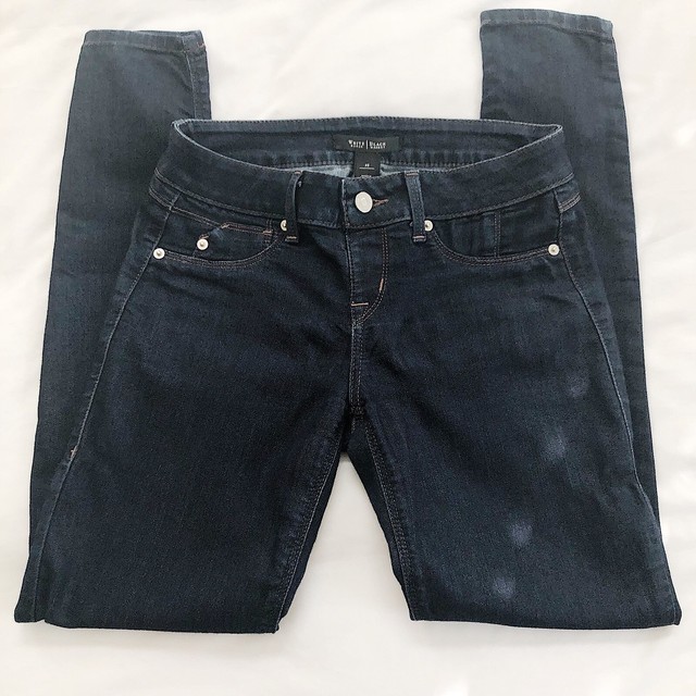 White House Black Market jegging size XS stretch skinny jeans Dark Wash