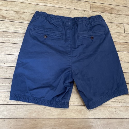 ABERCROMBIE AND FITCH Y2k Shorts Men M Blue Light Twill Beach Lounge Drawstring - Picture 12 of 19