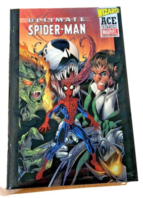 Ultimate Spider-man #1 Wizard ACE Edition Mark Bagley Art Marvel Powerless 2004!