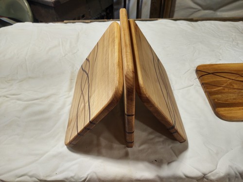 Hand Crafted Custom Multicolored Wooden Cutting / Charcuterie Boards - Picture 6 of 7