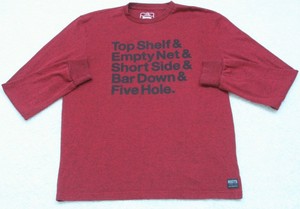 red black graphic tee