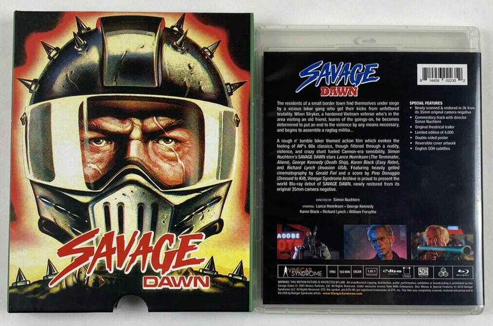 Savage Dawn Vinegar Syndrome Archive VSA BluRay 814456022352 eBay
