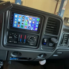 CarPlay For 2007 GMC Sierra 1500 2500 3500 Classic Car Radio Stereo Android 14