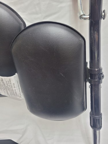 Invacare Wheelchair Elevating Legrests Composite Footplate T94HAP Black - Picture 3 of 10