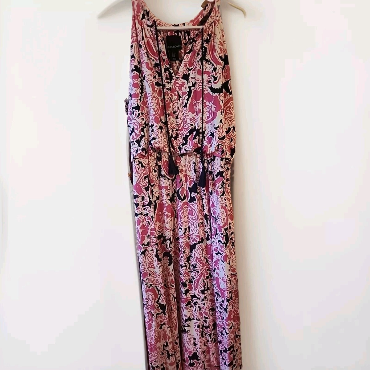 laleisa beaded halter mini dress multi ASHLEYlauren 4833 – Beaded Ombré Halter Mini Dress with Lace Detail main image 1