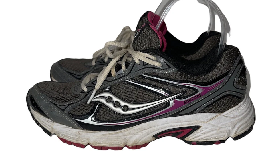 Tênis de corrida Saucony Marauder 2 feminino tamanho 9 preto cinza LEIA - Imagem 3 de 4