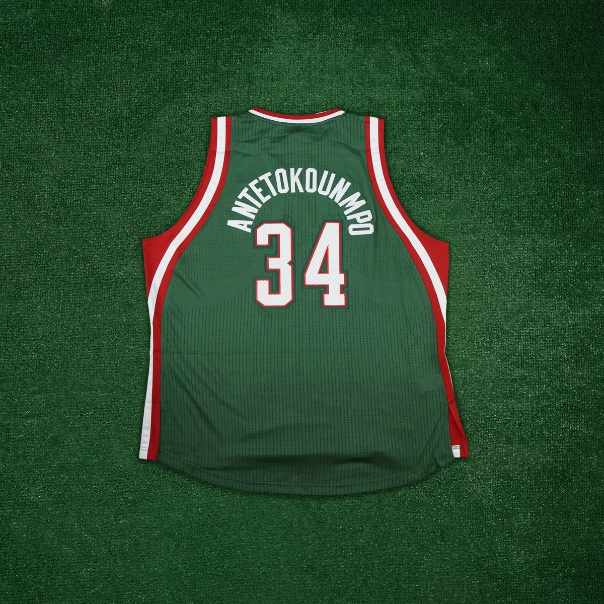 Mitchell & Ness Swingman Giannis Antetokounmpo Milwaukee Bucks Dark 2013-14 Jersey