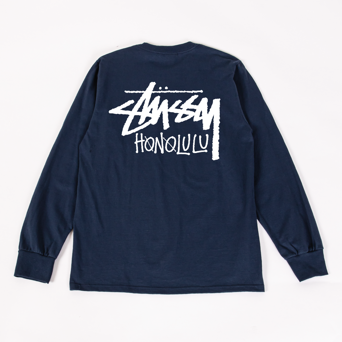 STUSSY ORIGINAL T-SHIRT HONOLULU LOGO LONG SLEEVE | eBay STUSSY ORIGINAL T-SHIRT HONOLULU LOGO LONG SLEEVE | eBay