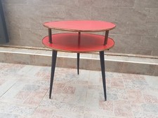 TAVOLO DA CENTRO DISCO VOLANTE FORMICA/LEGNO MODERNARIATO VINTAGE