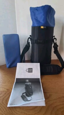 2008 Case Logic Portable Oxygen Tank Holder Carrier Bag w/Draw String Complete