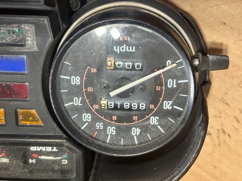 1980 HONDA GOLD WING GL1100 INSTRUMENT GAGE CLUSTER SPEEDOMETER DASH - Picture 9 of 15