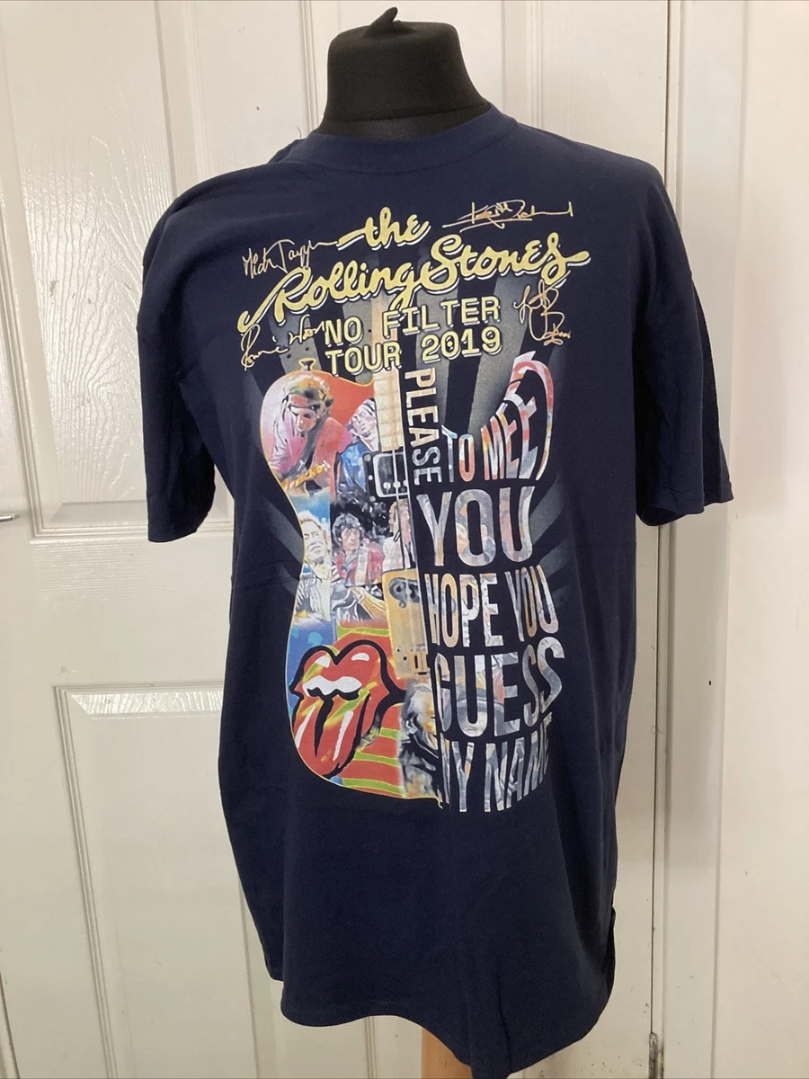 Rolling stones no 2024 filter t shirts 2019