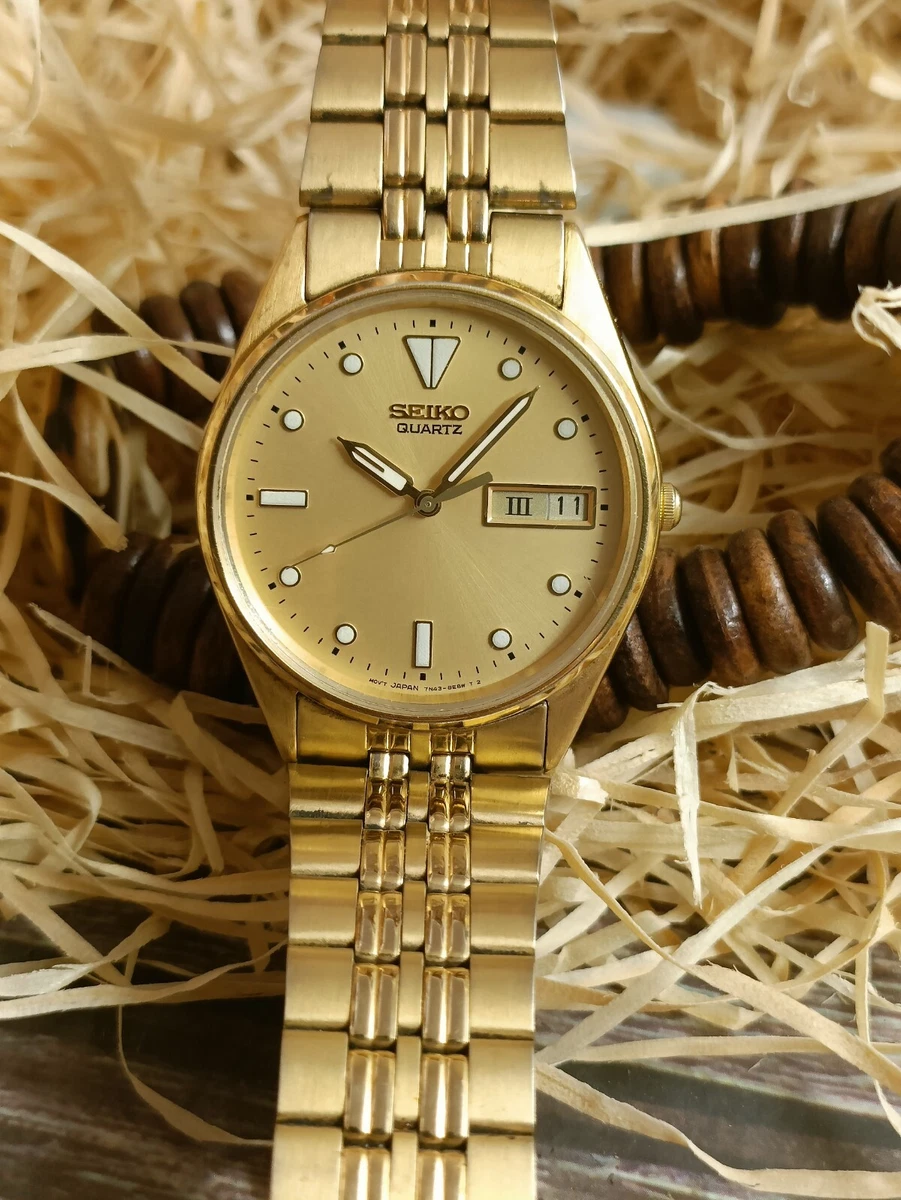 Seiko quartz best sale 7n43