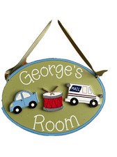 Personalized Door Kids Name Sign Custom Room Wall Decor Letters for Nursery Crib