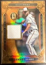 2023 Panini Chronicles - Gold Standard Swatches Connor Norby #GSS-CN (MEM, RC)