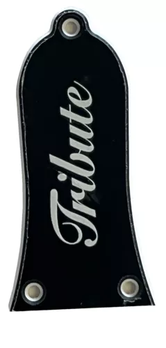 Pickguard For Gibson Epiphone Truss Rod Cover Plate logo Guitar 2-Ply-BLACK