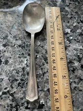 ☕️ 🥄Antique Wm & Rogers -1865 -Silver Plate Sugar Spoon Mfg. Co. AA