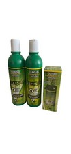 BOE Crece Pelo Leave-in natural 12.5oz, Shampo and Gotero Dropper 4.25 oz.