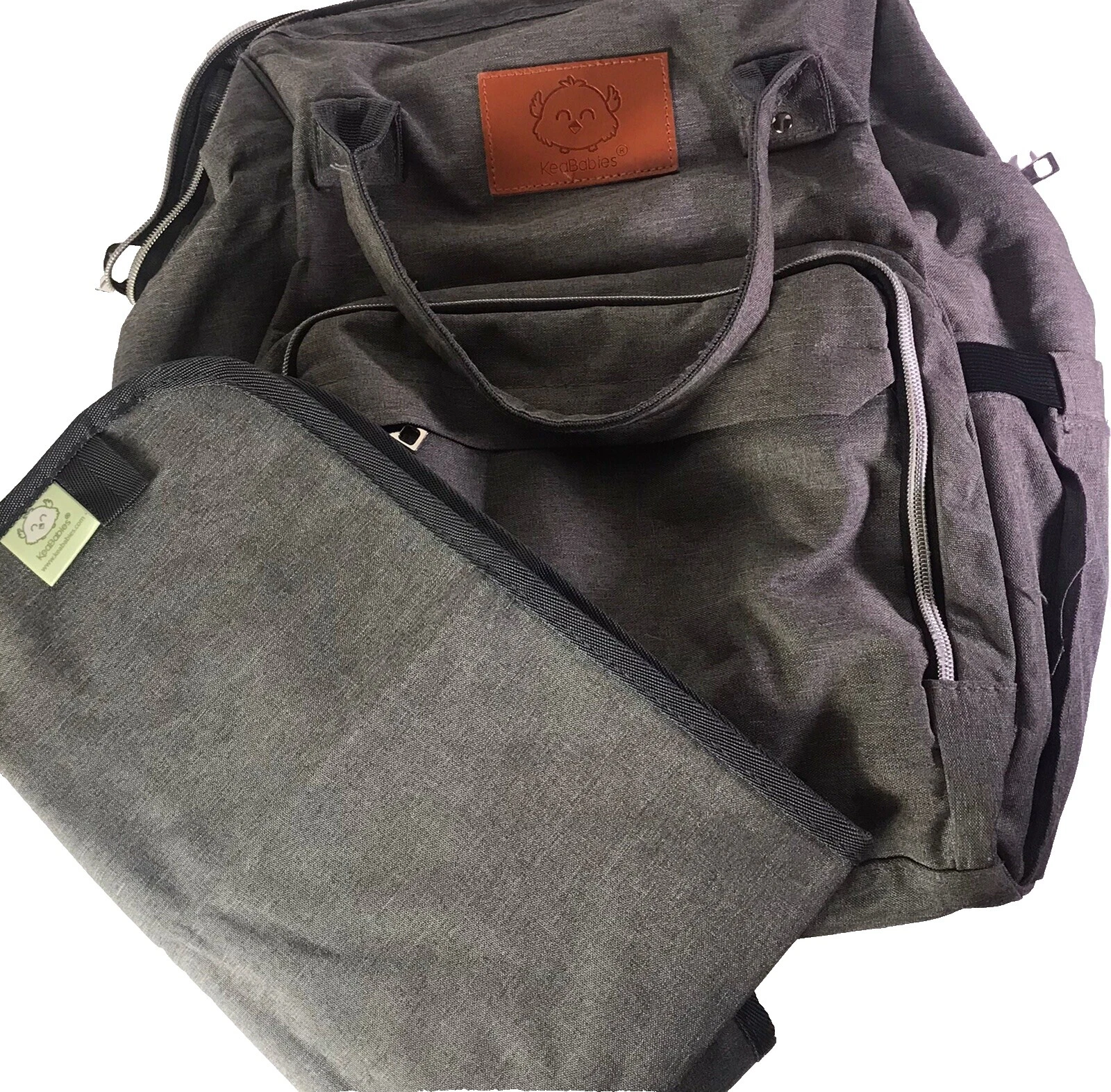 亚麻纯色尿布袋