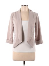 Poetry Women Brown Blazer L