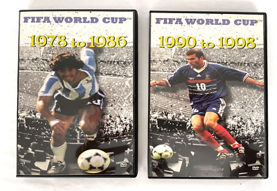FIFA World Cup Set of 2 DVDs: 1978-1986 & 1990-1998 | eBay
