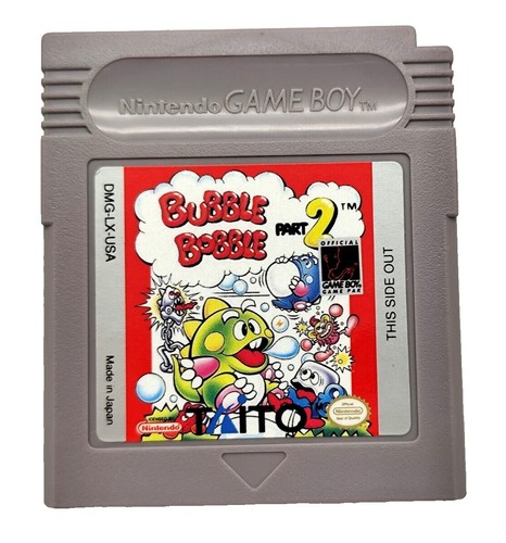 Game Boy Bubble Bobble Boxed Japan GB game US Seller | eBay