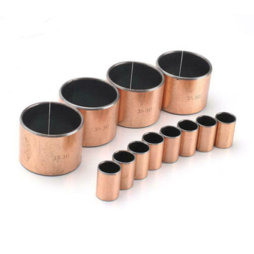Self Lubricating Composite Bearing Bushing Copper Sleeve Oil Free ID::3-60mm - Picture 1 of 4