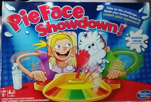 Popular Cool Games for Kids Pie Face Showdown Whip Cream Family Fun New