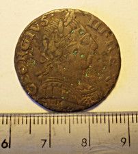 Half Penny Coin George III 1775
